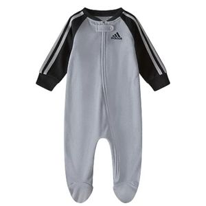 Adidas Baby Girls And Baby Boys Long Sleeve Microfleece Coverall 6 Months